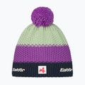 Children's winter hat Eisbar Stan Pompon SA purple