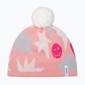 Children's winter hat Eisbar Talesia Pompon salmon