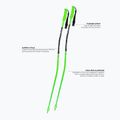 Ski poles Komperdell Nationalteam Super G green 2