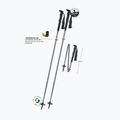 Komperdell FX Lite Ti Vario silver/orange trekking poles 2
