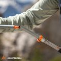 Komperdell FX Lite Ti Vario silver/orange trekking poles 4