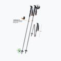 Komperdell FX Lite Ti Vario Compact silver/orange trekking poles 2