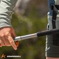 Komperdell FX Lite Ti Vario Compact silver/orange trekking poles 4