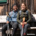 Komperdell Ridgehiker Zero Compact burnt orange trekking poles 9