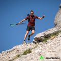 Komperdell FXP Composite Trail running poles blue 4