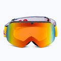 Red Bull SPECT Soar matt dark blue/blue/orange red mirror/red snow 004 ski goggles 2