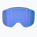 Red Bull SPECT Magnetron Slick ski goggles shiny silver/white/red blue mirror/dusk blue snow 004 6