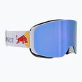 Red Bull SPECT Magnetron Slick ski goggles shiny silver/white/red blue mirror/dusk blue snow 004 7