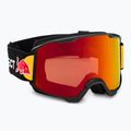 Red Bull SPECT + Pouch Solo High Contrast ski goggles matt blue/shiny black/red mirror 010S