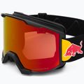 Red Bull SPECT + Pouch Solo High Contrast ski goggles matt blue/shiny black/red mirror 010S 5