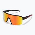 Red Bull Spect Dundee black/brown with red mirror cycling glasses 5