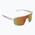 Red Bull Spect Dundee white/smoke with pinkish revo cycling glasses