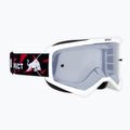Bike goggles Red Bull SPECT Evan shiny white/smoke silver mirror