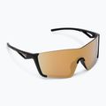 Red Bull Spect Backra matt black/smoke with gold mirror cycling glasses