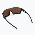 Red Bull Spect Backra matt black/smoke with gold mirror cycling glasses 2