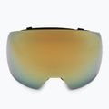 Red Bull SPECT Chute ski goggles black/brown with gold mirror/cloudy snow 2