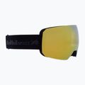 Red Bull SPECT Chute ski goggles black/brown with gold mirror/cloudy snow 2