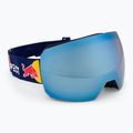 Red Bull SPECT Chute blue/purple with blue mirror/cloudy snow ski goggles 2