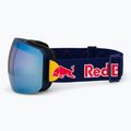 Red Bull SPECT Chute blue/purple with blue mirror/cloudy snow ski goggles 5