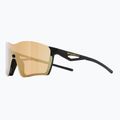 Red Bull SPECT Fuse matt black/brown with gold mirror sunglasses 3
