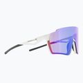 Red Bull SPECT Stun shiny white/smoke with purple-green mirror sunglasses 5