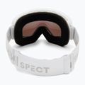 Red Bull SPECT Rush white/ice blue snow/smoke with blue mirror ski goggles 3