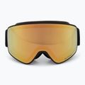 Red Bull SPECT Rush Photo ski goggles black/brown with gold chrome x 2