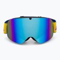 Red Bull SPECT Soar dark blue/smoke with ice blue mirror ski goggles 2