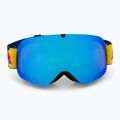 Red Bull SPECT Soar Photo ski goggles dark blue/light blue with blue chrome x 2