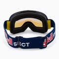 Red Bull SPECT Soar Photo ski goggles dark blue/light blue with blue chrome x 3