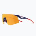 Red Bull SPECT Mark blue/brown with red orange mirror sunglasses 3