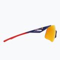 Red Bull SPECT Mark blue/brown with red orange mirror sunglasses 4