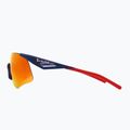 Red Bull SPECT Mark blue/brown with red orange mirror sunglasses 5