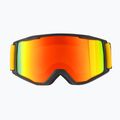 Red Bull SPECT Neon ski goggles black/orange with red mirror 2