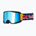 Red Bull SPECT Neon blue/smoke with blue mirror ski goggles 4