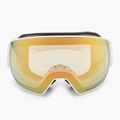 Ski goggles Red Bull Spect Fink Photo matt white/brown with gold chrom x 2
