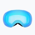 Red Bull SPECT Bent Photo ski goggles black/light blue with blue chrome x 2