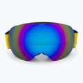 Red Bull SPECT Bent blue/ice blue snow/smoke with blue mirror ski goggles 2