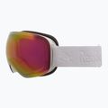 Ski goggles Red Bull Spect Bent matt white/red with pink purple mirror 2