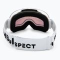 Ski goggles Red Bull SPECT Rush matt white/red with pink purple mirror 3