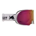 Ski goggles Red Bull SPECT Rush matt white/red with pink purple mirror