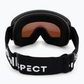 Ski goggles Red Bull SPECT Rush matt black/brown with green mirror 3