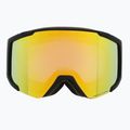 Goggles Red Bull SPECT Jibb matt black/smoke with yellow mirror 5