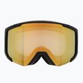 Ski goggles Red Bull SPECT Jibb Photo matt black/brown with gold chrom x 9