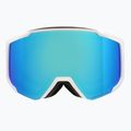 Goggles Red Bull SPECT Jibb matt white/smoke with blue mirror 5