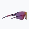 Sunglasses Red Bull SPECT Dundee matt blue-pink pattern/smoke pink-yellow mirror