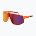 Sunglasses Red Bull SPECT Dash matt clear neon-orange/smoke with red-purple mirr