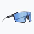 Sunglasses Red Bull SPECT Riddle IBX matt clear dark grey/brown photochr with blue mirr