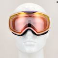 Julbo Shadow Reactiv High Contrast white/flash pink ski goggles 8