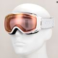 Women's ski goggles Julbo Luna Reactiv High Contrast white/flash pink 8